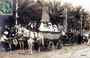 ALGER - BATAILLE DE FLEURS7 - 1909